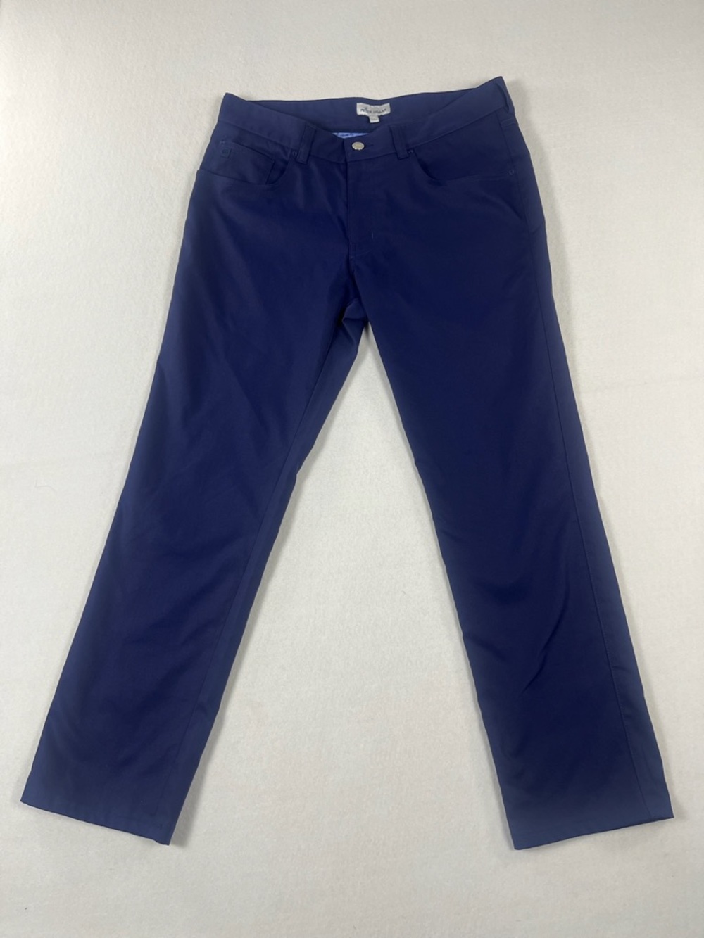 Peter Millar Crown Sport Pants Mens 32X32 Navy Golf Chino Performance